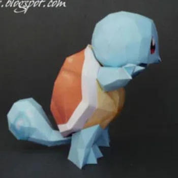 

Jenny Turtle Pokémon Pokemon Paper Craft Handmade DIY Student Activities