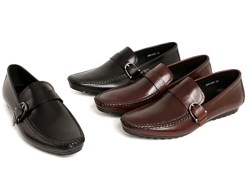 

Fashion Leather Shoes Men's Oxfords Round Toe Men Shoes Formal Wear Work Shoes Comfortable Chaussure Homme