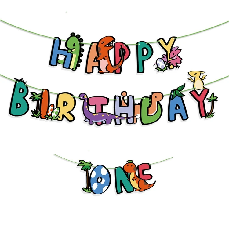 YORIWOO Jurassic World Dinosaur Party Supplies Baby Shower Banner Latex Balloon 1st Birthday Party Decorations Kids One Year Old - Цвет: Насыщенный сапфировый