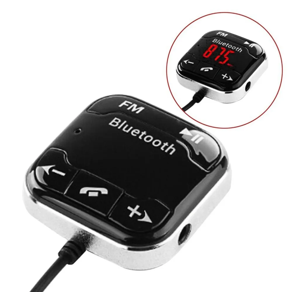 Мини Bt760 Автомобильный Mp3 беспроводной музыкальный плеер Hands-Free, fm-передатчик с двойной Usb зарядкой