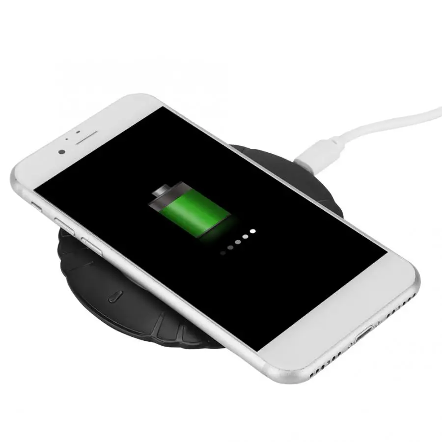 5W QI Беспроводная зарядная панель для iPhone samsung Xiaomi huawei IOS Android телефонов стабильная зарядка Быстрая зарядка приемник