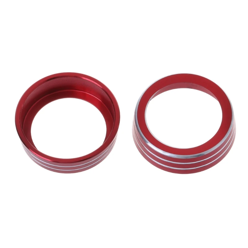 

Hot New 2 Pcs Auto Car Aluminum Ring Knob Trim Cover For 2016-Honda Civic Sedan Coupe Hatchback 4 Colors High Quality