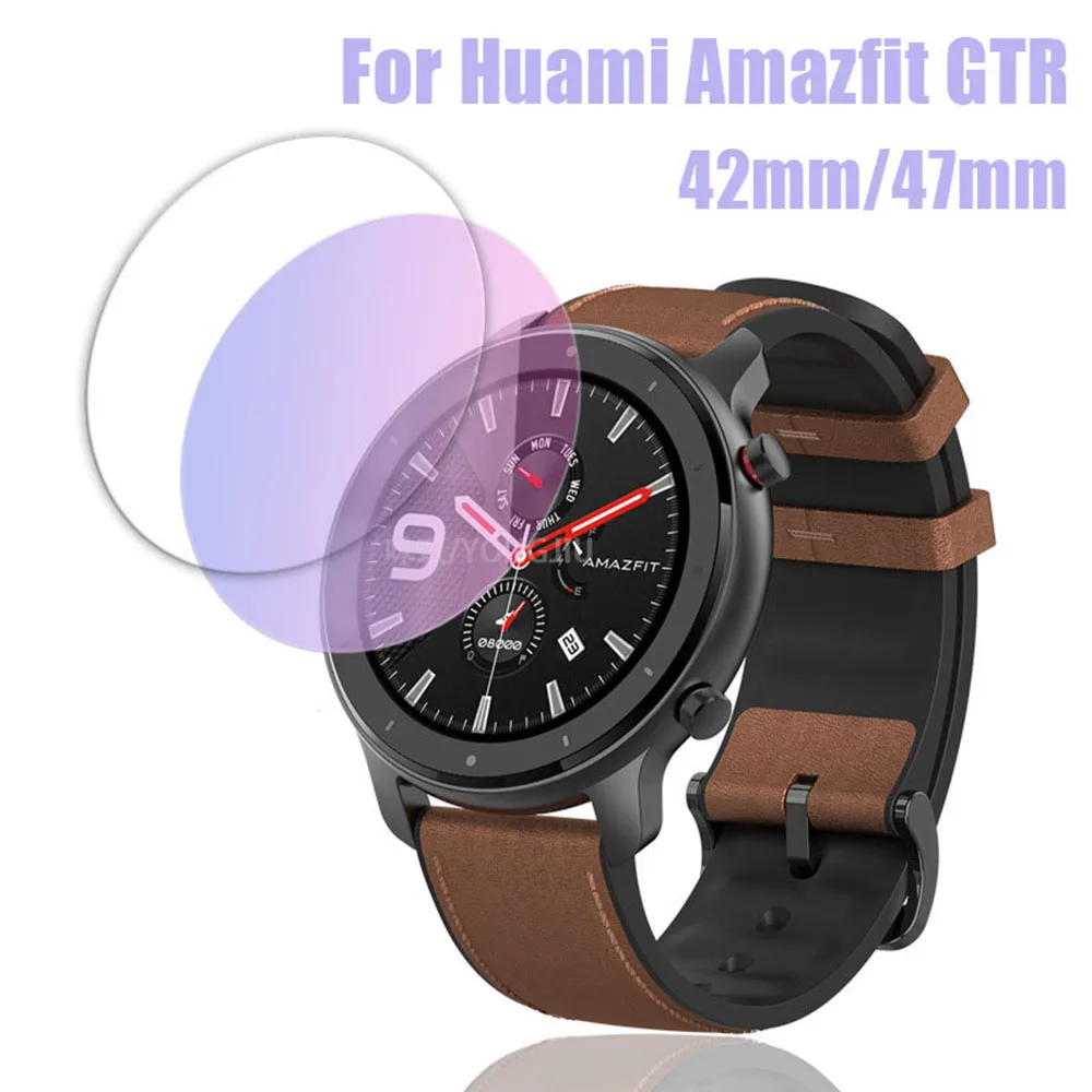 1 шт. защита глаз закаленная пленка для AMAZFIT GTR Смарт-часы 42/47 мм Смарт-часы запасная часть прозрачная пленка умные аксессуары