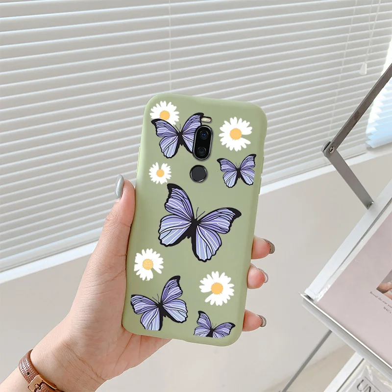 Cute Animal Pattern Phone Cover For Meizu X8 Case Cartoon Soft Silicone Painted Shell Shockproof Protection Bags 