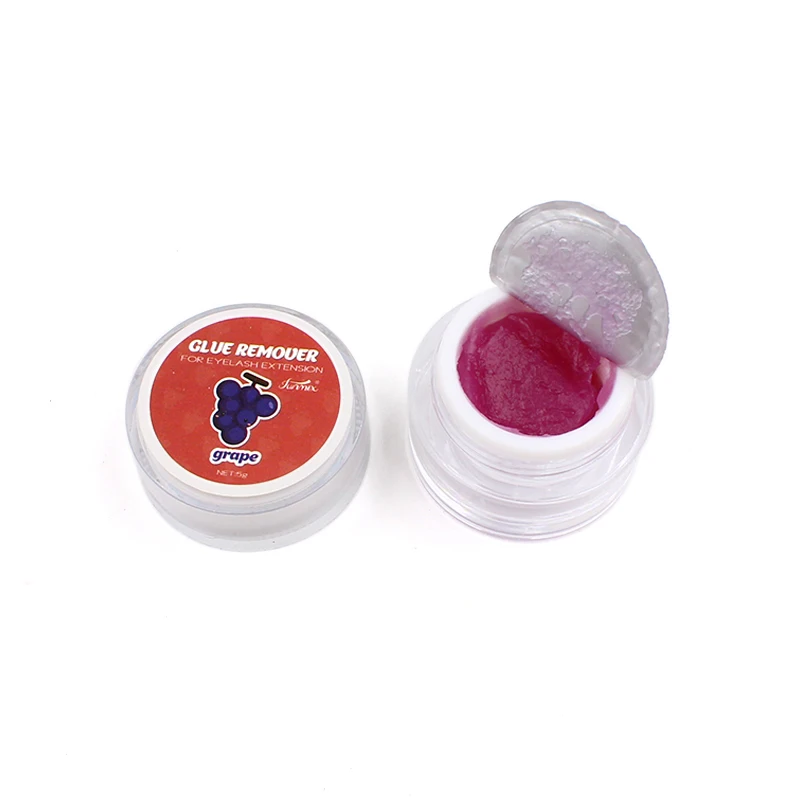 Fragrancy Smell Eyelash Glue Remover 5g Fruit Flavour Removal Cream Professional for Eyelash Extensions Makeup Tools 4