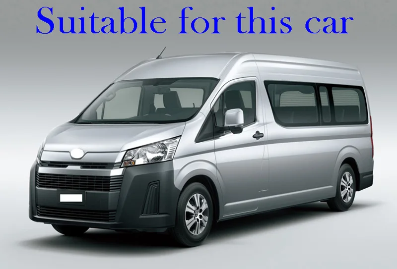 Для Toyota HiAce 6-го поколения(H300) ABS хромированная отделка задний фонарь Задняя рама крышка лампы литье