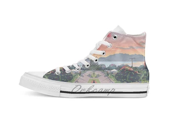 

Great Barrier Island Road to Leigh breathable Casual High Top lace-up Canvas shoes sneakers Drop shipping