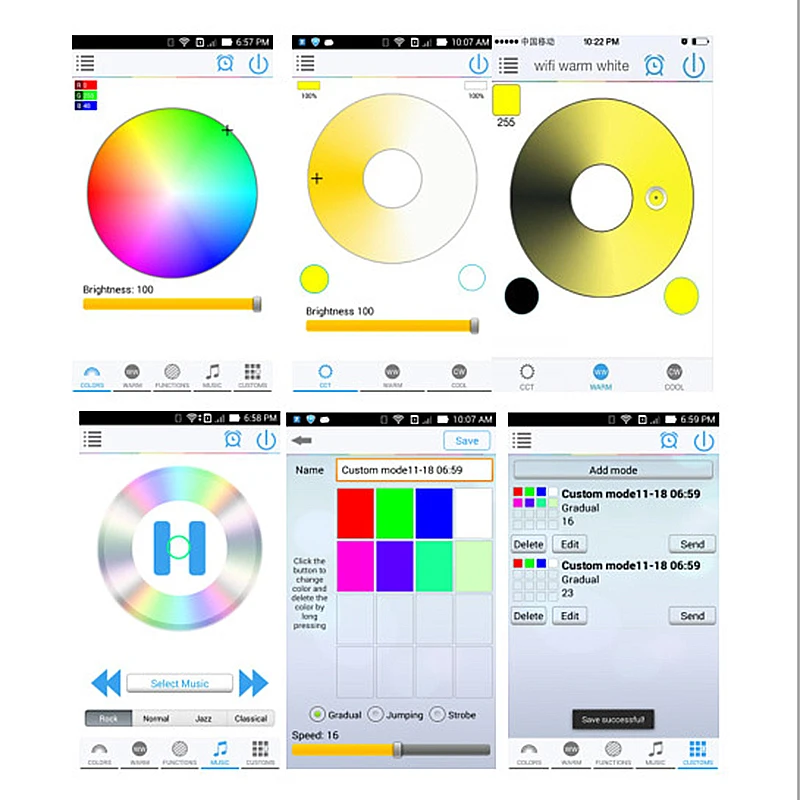 Аксессуары для Wi-Fi, RGB Светодиодная лента, умный голосовой контроллер Alexa Google, совместимость для работы на Android IOS, товары для умного дома