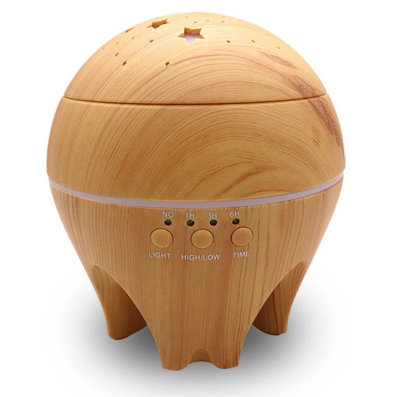 

Essential Oil Diffuser 500Ml Aroma Humidifier Mist Make With 7 Color Led Lights Ultrasonic Aromatherapy Diffuser For Home Us Plu