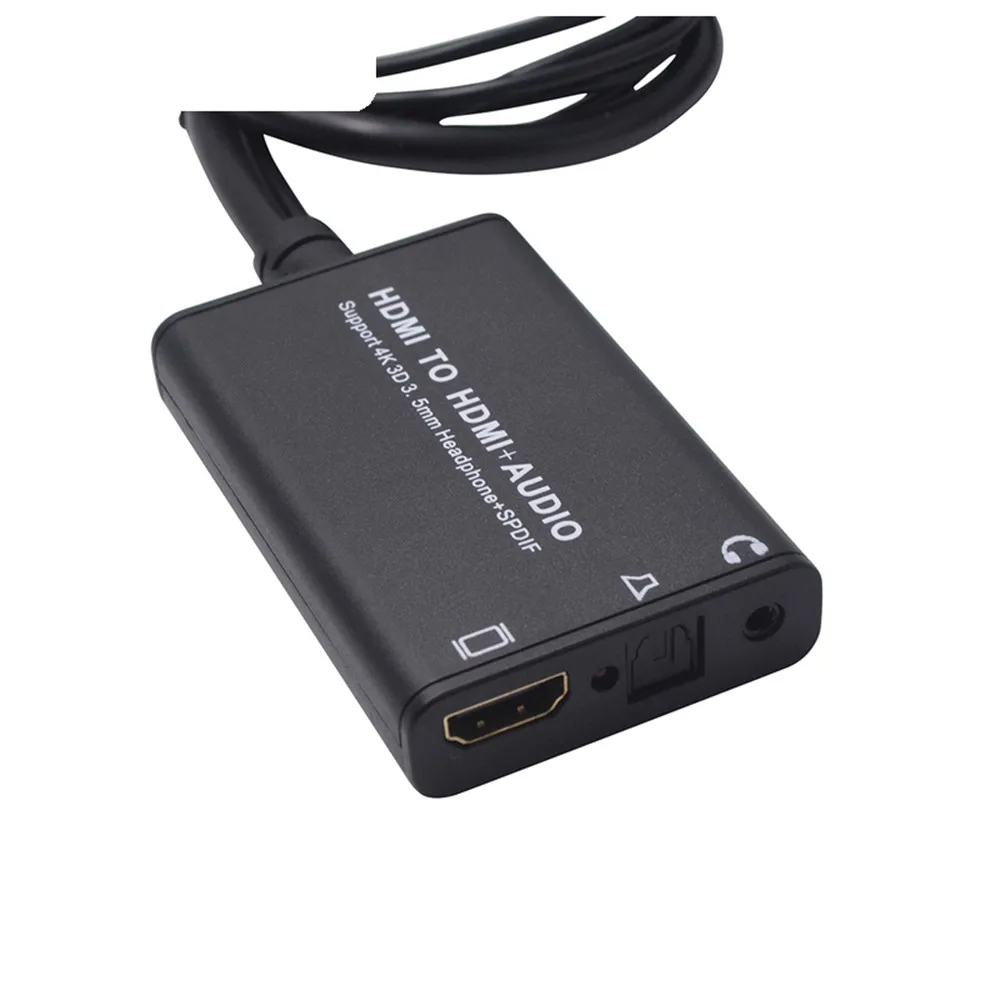 HDMI аудио сплиттер 3D 4 K многофункциональный аудио экстрактор