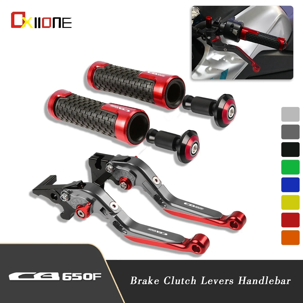 

For Honda CB650F Motorcycle Brake Clutch Levers Handlebar Hand Grips CBR650F CB 650F CB 650 F 2014 2015 2016 2017 2018 Parts