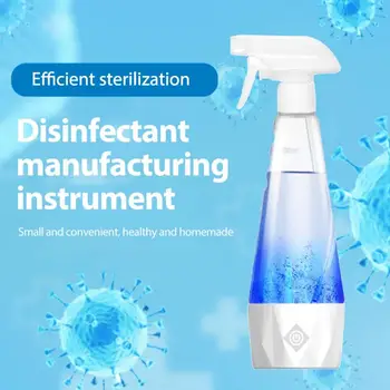 

Hypochlorite Disinfectant Liquid Making Machine Clean Air Sprayer USB 84 Disinfection Water Maker Electrolytic Generator Sodiu