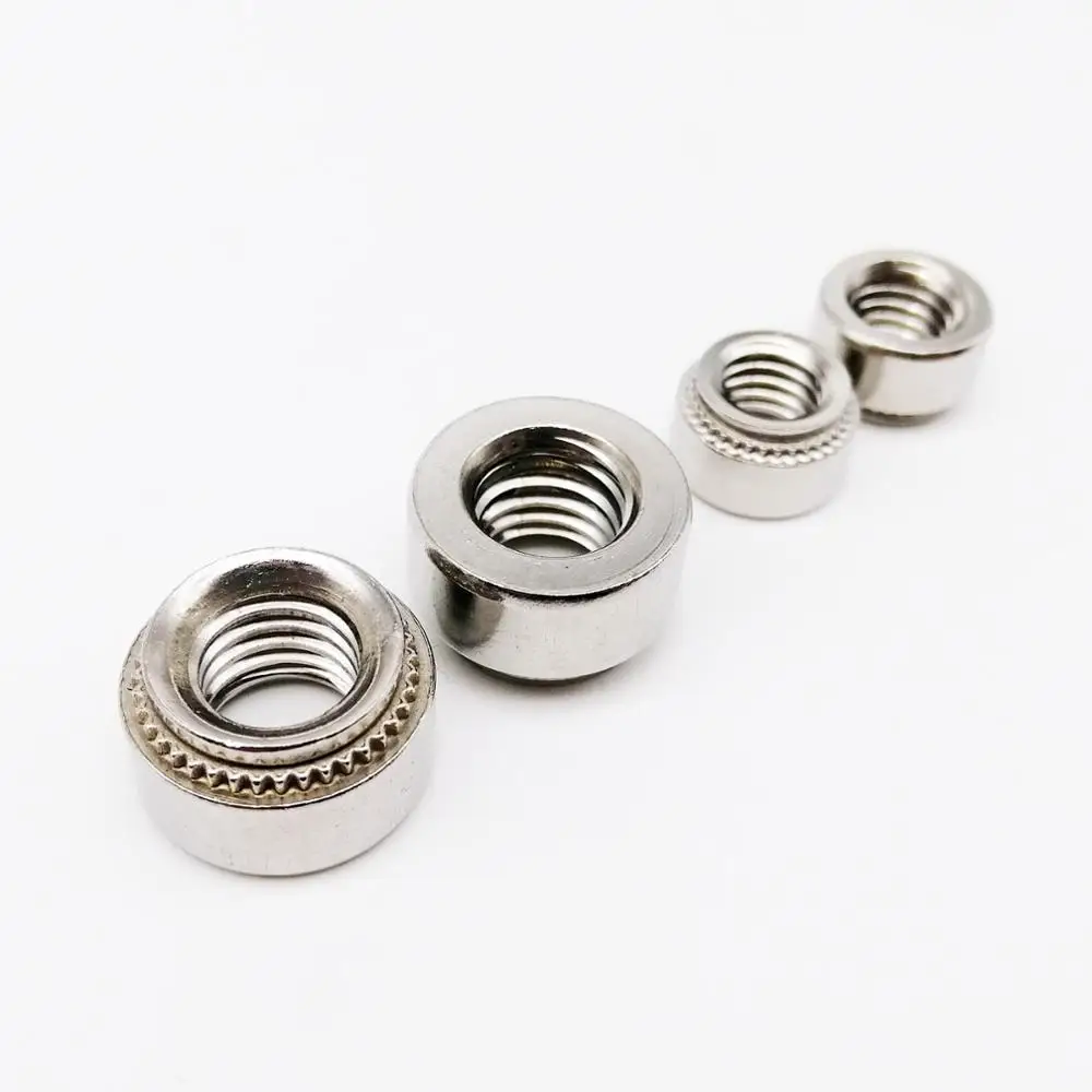 Rivet Nuts 30Pcs M2M8 SelfClinching Insert Nutsert Press Rivet Nut M2