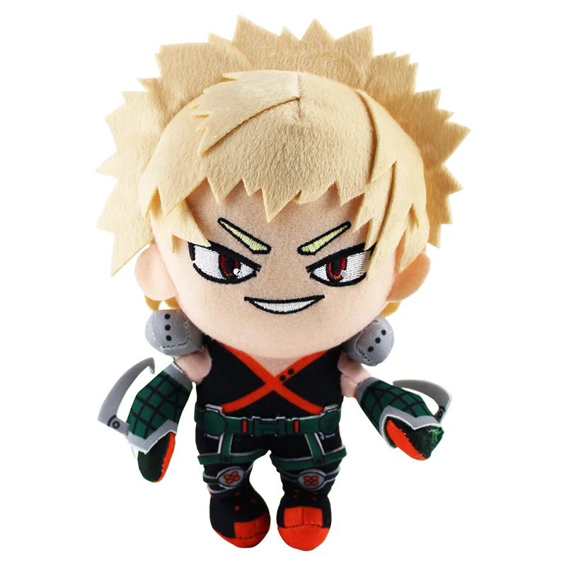 20 см 5 шт./лот My Hero Academy плюшевые игрушки izku Midoriya Todoroki Shoto Katsuki Bakugou мягкие набивные из аниме куклы подарок для детей