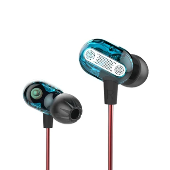 

KZ ZSE Mic in Ear Earphone Headset Headset o Monitors Headphone Noise Isolating HiFi Music Sports Earbuds