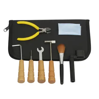 

8 in 1 Guitar Basic Repair Tool Kit Wrench Repair Set Guitar Accessories high quality best gift for music lovers
