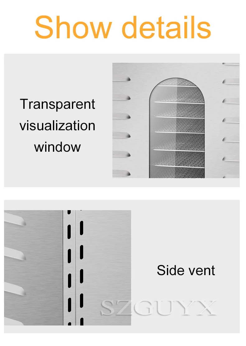 220 В Коммерческая большая емкость из нержавеющей стали сушилка для фруктов Вертикальная многофункциональная машина для сушеных фруктов 6000 Вт