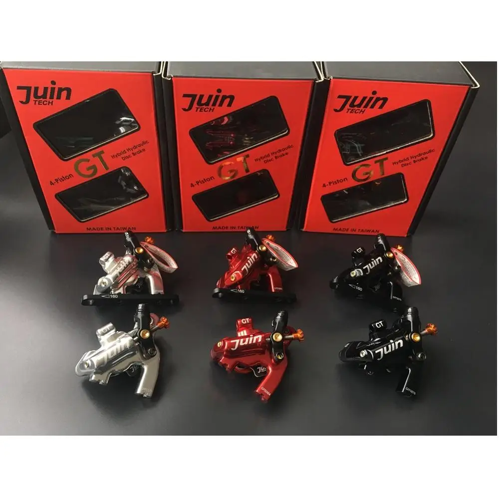 Juin Tech GT F Line Pull гидравлический дисковый тормозной суппорт дорожный CX гравий 160 мм 4