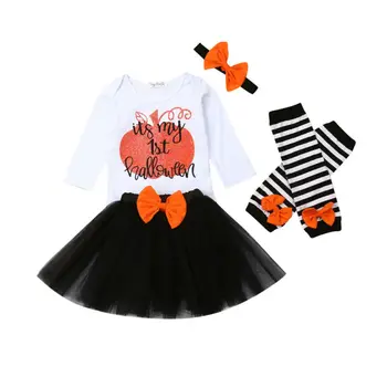 

2020 Infant Baby Girl Newborn My First Halloween Costume Romper Outfit Clothes