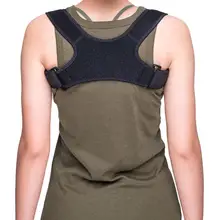 Новая верхняя часть спины Корректор осанки поддержка ключицы корректор спины прямые плечи Скобка Ремень коррекция