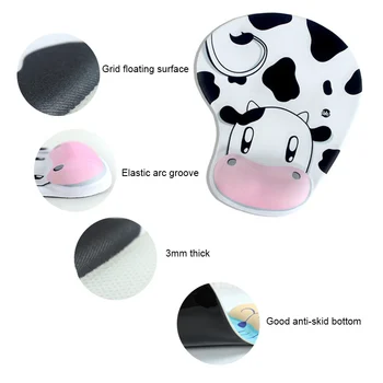 

Cute animal gaming Mouse Pad with Wrist Rest for Computer Laptop Notebook Keyboard non-slip Mouse Mat with Hand Rest Mice Pad