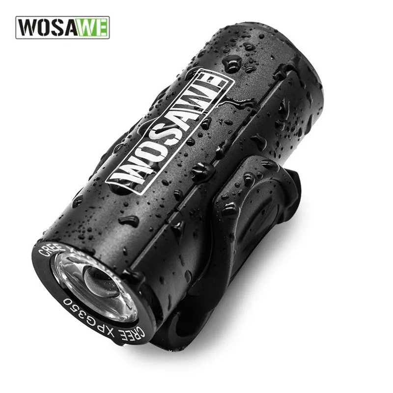 Купить Wosawe Mini USB Rechargeable Cycling Bike Light Front Bicycle Headlight Powerful Strong T6 Waterproof Lanterna  Спорт и развлечения | Bicycle Light (1005001516311179)