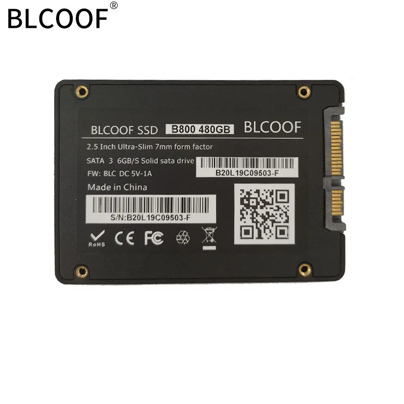 BLCOOF SSD диск 2,5 SATA III жесткий диск 256 ГБ 480 Гб Твердотельный накопитель внутренний SSD ноутбук игры HDD жесткий диск