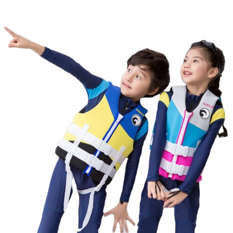 Swim Vest Life Jacket Float Neoprene Life Jackets Youth Kids Life