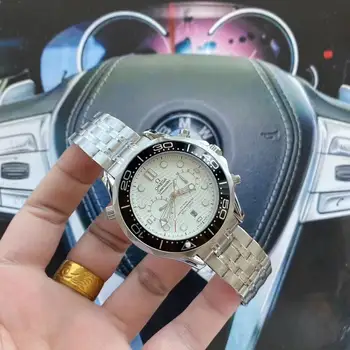 

Omega- Luxury Brand Ceramic Bezel Mens and wom Mechanical Automatic Movement 007Watch Designer Watches Wrist watches 1857