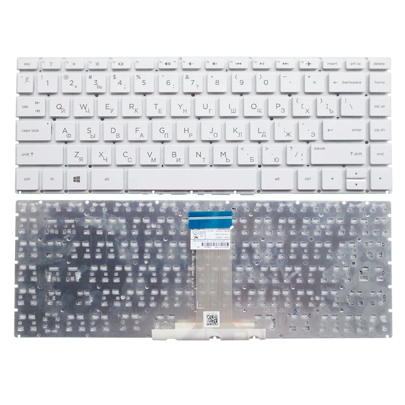 Фото Русская клавиатура для HP 14-BS 14M-BA 14-BW 14G-BR 14-BP 14T-BA 14M-BA 14-BA 240 G6 245 G6 246 G6 14-bk064na 14-bk подсветка №3
