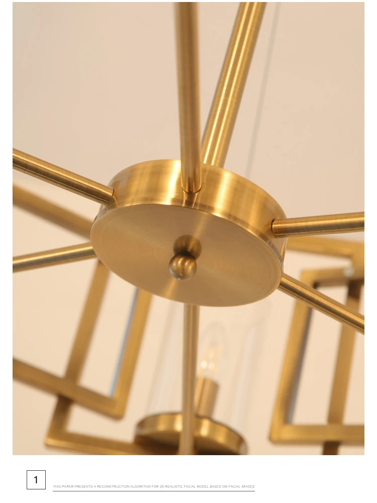 Французская роскошная хрустальная люстра освещение Золотая медь люстры для спальни современные светодиодные гостиной Лофт подвесной светильник блеск