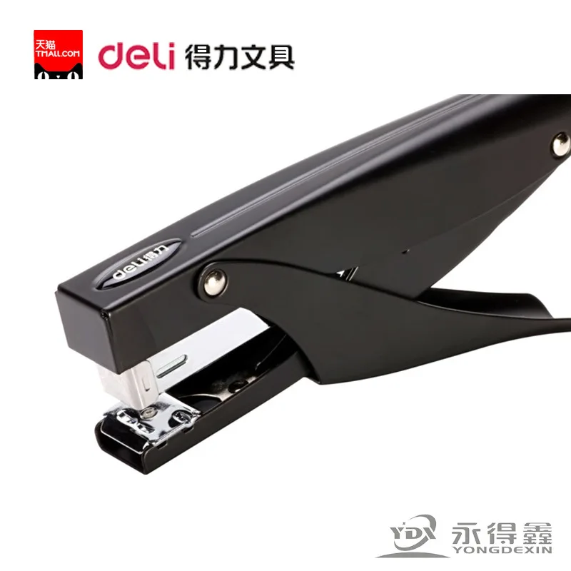 Metal handheld medium-sized stapler 0346 rotary clamp type labor-saving 12 standard binding machine |