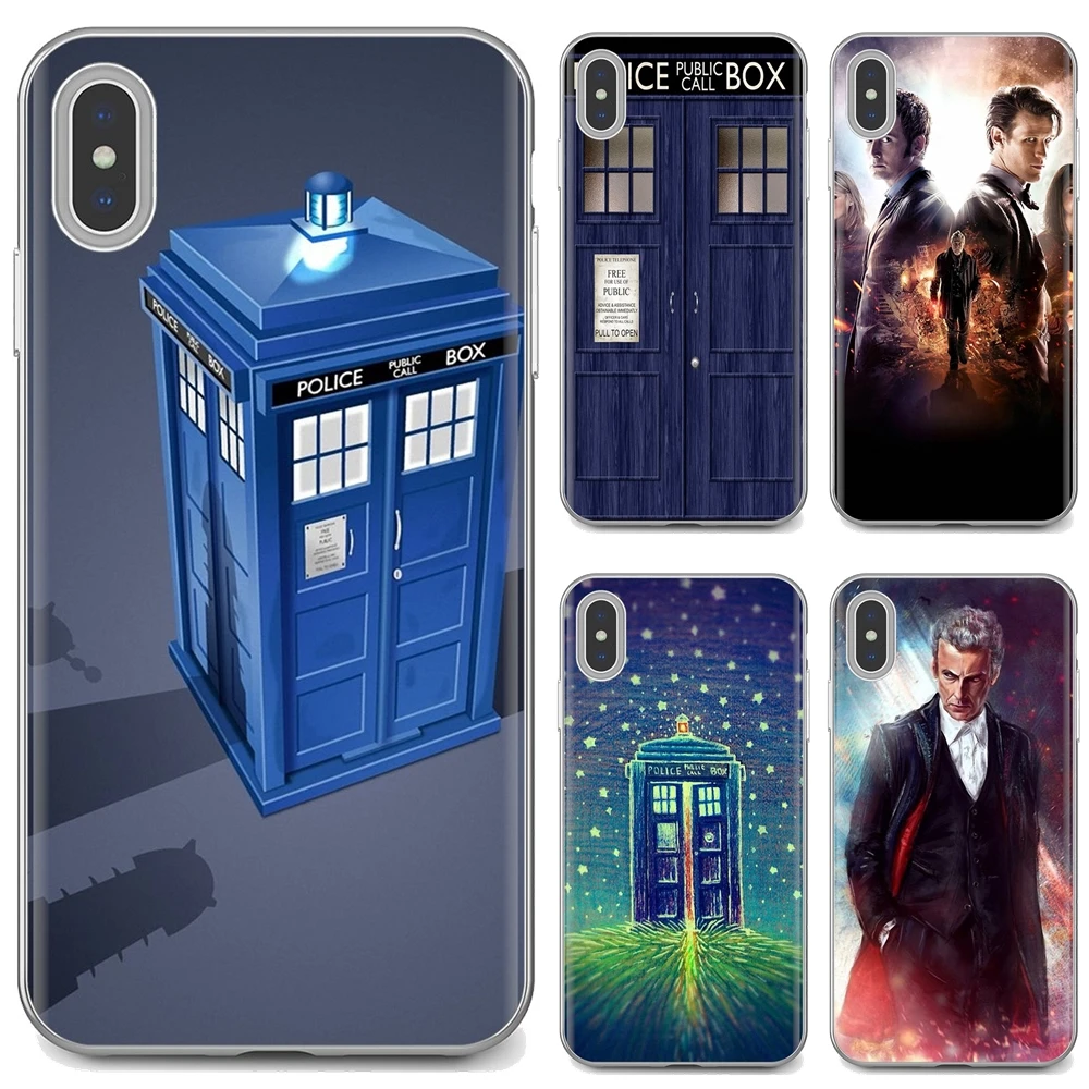 Чехол для Xiaomi mi Redmi Note 3 4 4X 5 6 7 8 8t 9 9s 9t 10 pro lite Tardis Box Doctor Who | Мобильные телефоны и