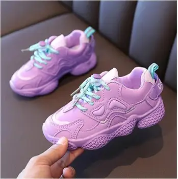 

Kid Shoes Children Boys Girls Running Sneakers 2020 Autumn Sport Tenis Infantil Basket Footwear Lightweight Breathable Antiskid
