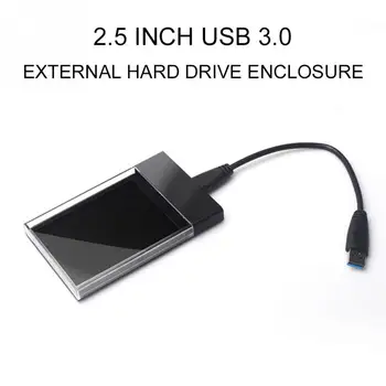 

USB 3.0 High Speed UASP 2.5 Inch Tool-free Hard Drive Enclosure External Mobile External HDD Case