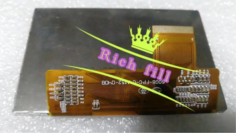 4,3 дюймов 6008-FPC-C-A152-0408 ЖК-экран