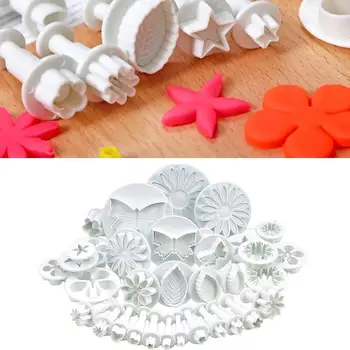 

33pcs Sugarcraft Cake Decoration Tool Set Fondant Diver Cookie Cake Tools Mold Pastry Accessories Cutters Baking Biscuit Ca Q4Y6