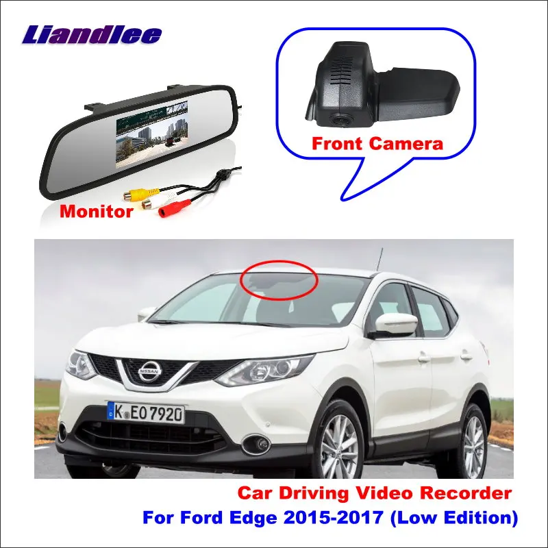 Liandlee для Ford Edge-(низкий выпуск) Автомобильный видеорегистратор Wifi видеорегистратор ночного видения телефон приложение 1080P