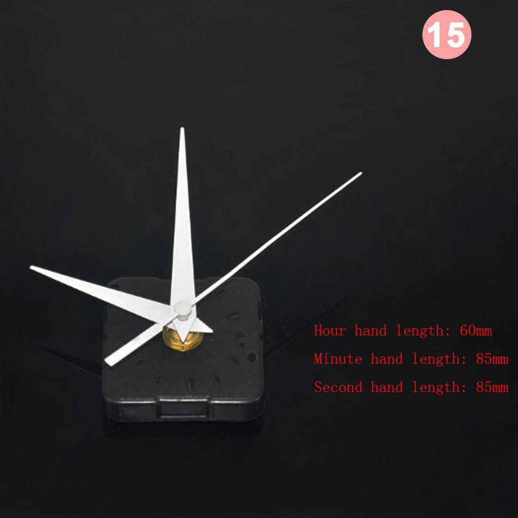 DIY Quartz Clock Movement Mechanism with Hands Needles for Wall Clock Repair Replacement Parts Kits Accessories 