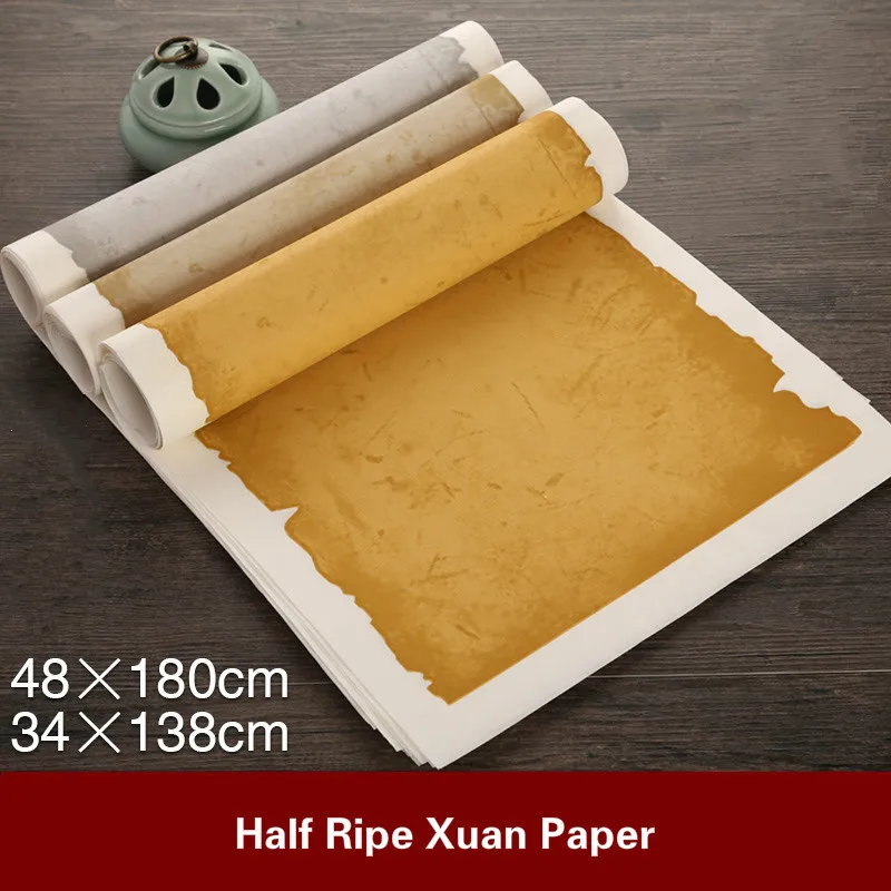 

Chinese Calligraphy Rice Paper 10sheets High Grade Calligraphy Creation Competition Paper Leterhead Chinese Batik Xuan Paper