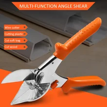 Многофункциональный угол резки 45-135 градусов транкинга мульти-угол ножницы аппаратные средства Универсальный ручной Слот резак