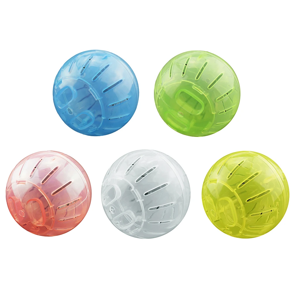 Pet Rodent Mini Jogging Ball Hamster Gerbil Exercise Running Ball Fitness Portable Rolling Grounder Play Toys Accessory