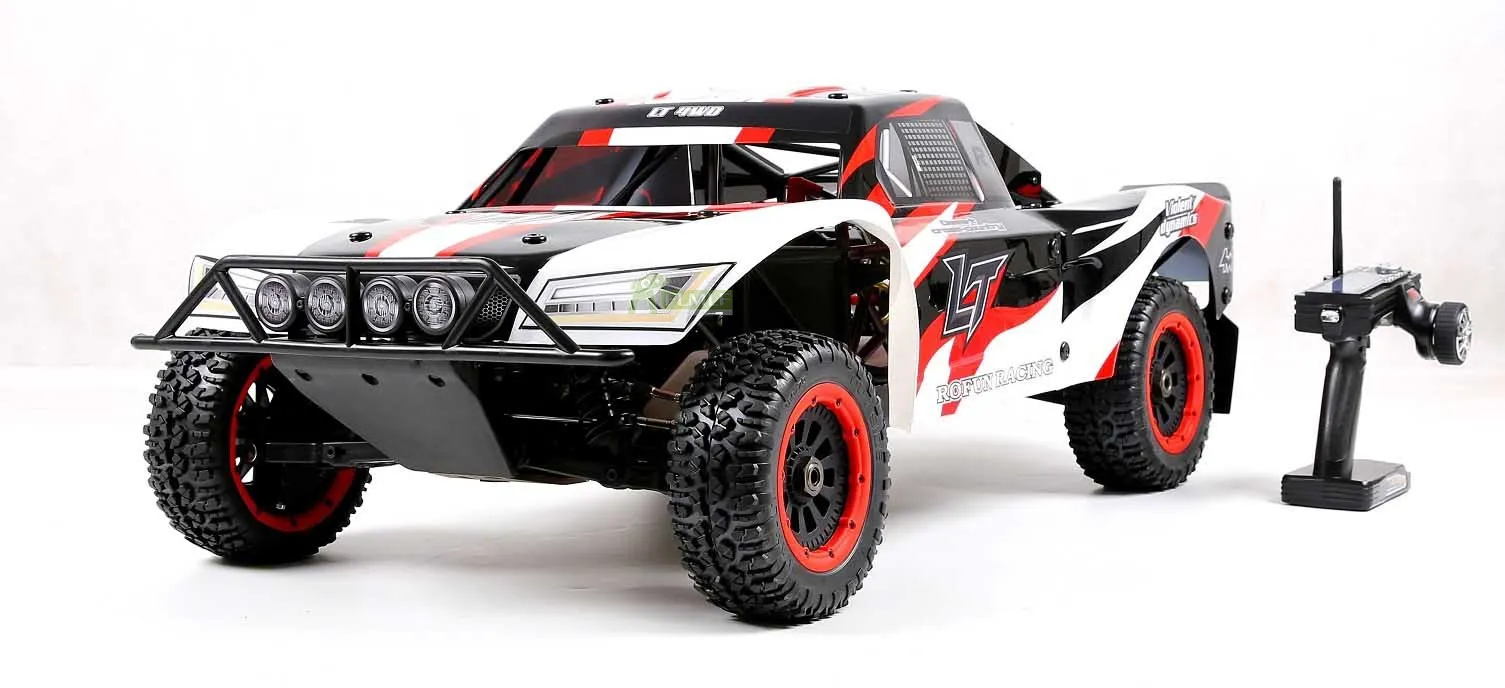 Red ROFUN LT 1/5 4WD RC гоночный автомобиль 32CC бензиновый двигатель - Цвет: Red