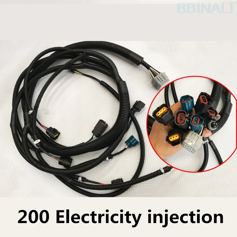 Для HITACHI ZX ZAX120 200 240 270-6-3G гидравлический насос жгут проводов прямой впрыск насос контроль Высокая температура аксессуары - Цвет: As picture