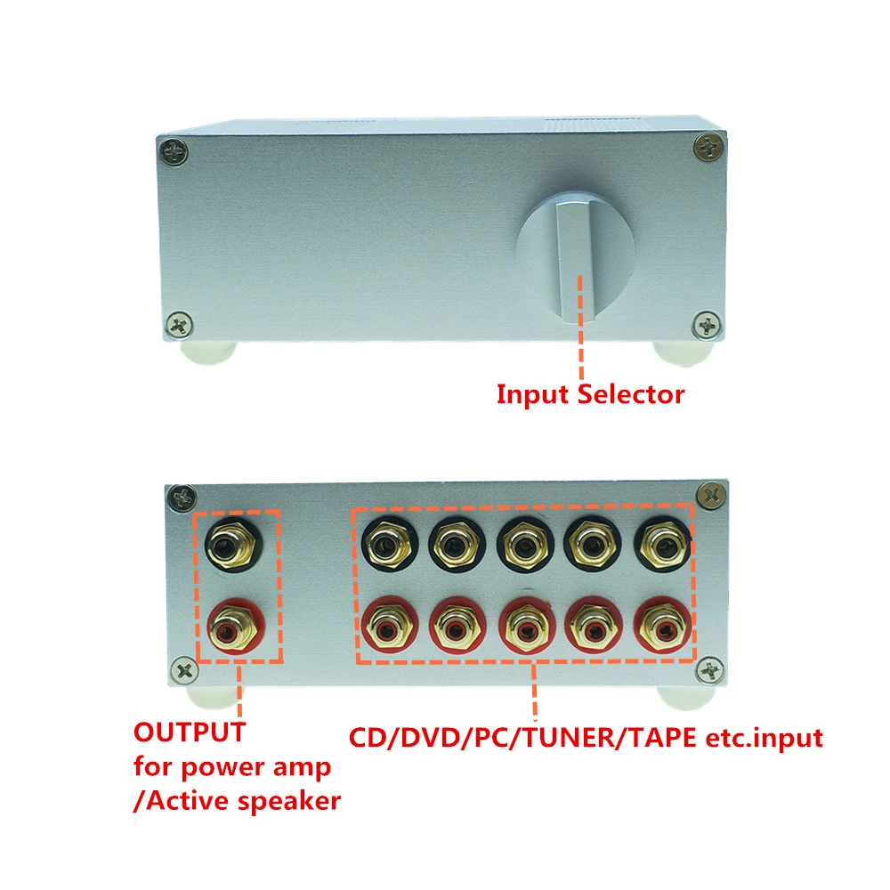 speaker input selector