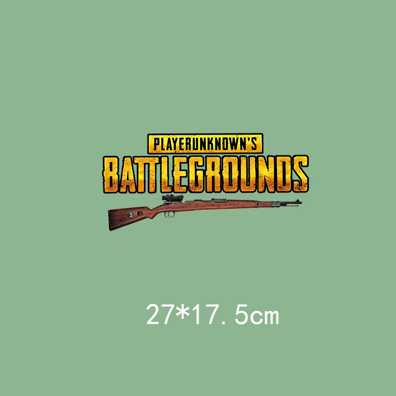 Новые Панк PUBG полосы термо-Стикеры для одежды на наклейки для одежды приклеенные железные частички для одежды Аппликации термочувствительные патчи - Цвет: TH1055