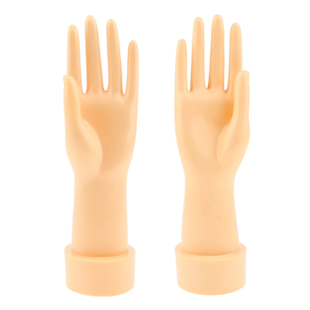 Set Of 2 X Female Adult Left & Right Hands Mannequins Women Display Mold