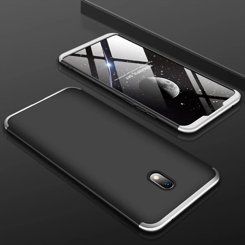Чехол для Redmi 8A, 360 градусов, полностью жесткий, матовый, защита от падения, чехол s для Xiaomi Redmi Note 8 Pro Redmi8, глобальная версия, Couqe Fundas