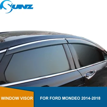 

Side Window Deflectors For Ford Mondeo 2014 2015 2016 2017 2018 Window Visor Vent Shades Sun Rain Deflector Guard SUNZ