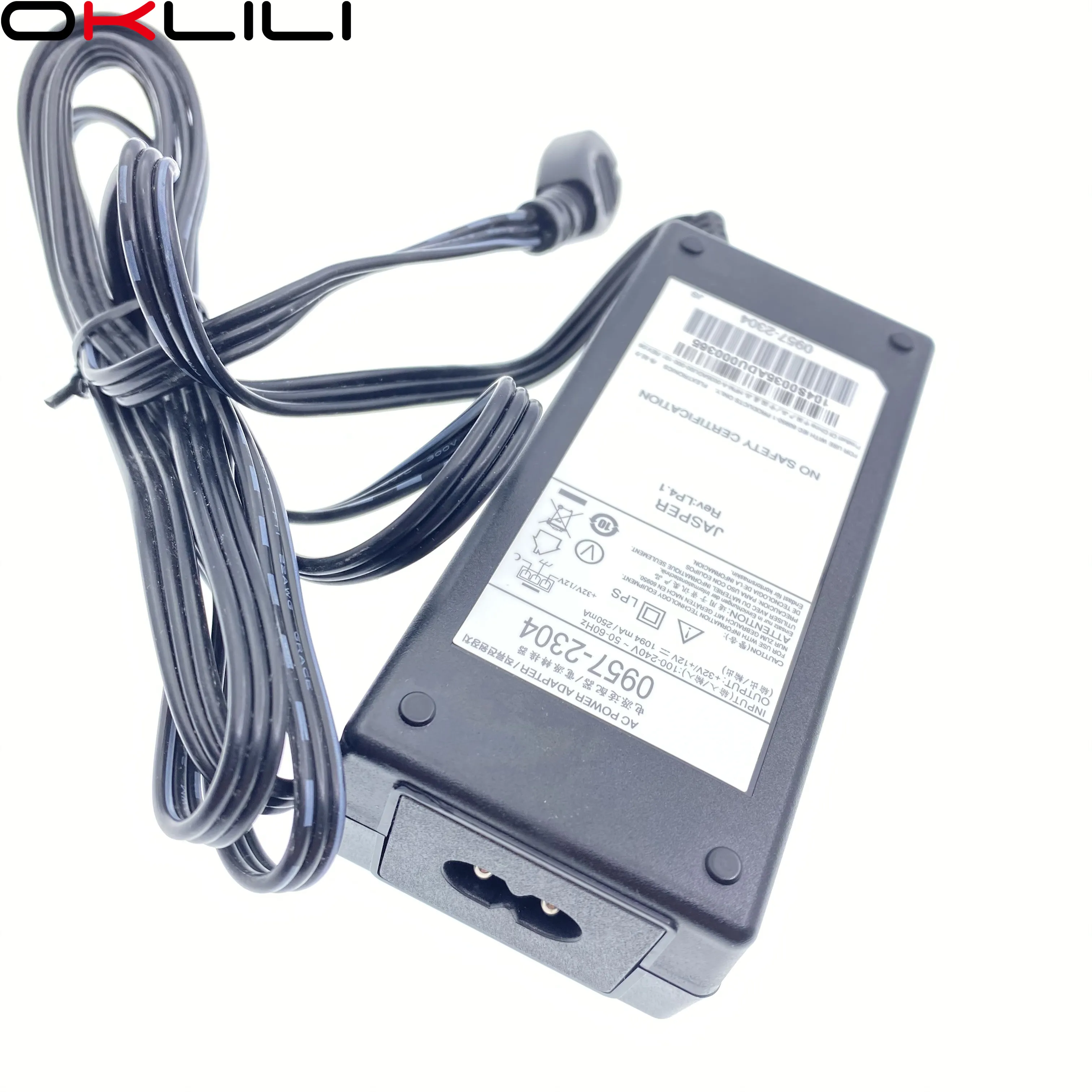 AC Power Adapter Charger AC Power Adapter 1 X 0957-2304 AC Adapter Charger Power Supply for HP Officejet 6100 6600 6700 7110 7610 7612 3610 3620 Photosmart 7510 7515 7520